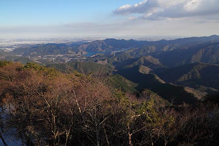 焼山展望台からの眺め