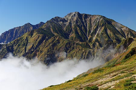 五竜岳と鹿島槍ヶ岳