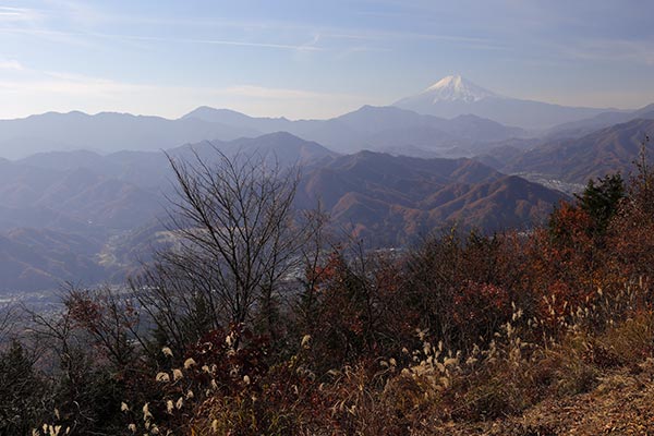 百蔵山からの富士