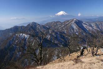 蛭ヶ岳からの富士山