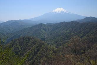 菰釣山からの富士山
