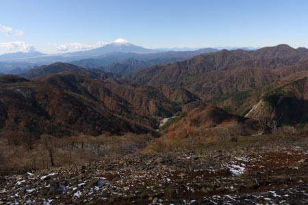 塔ノ岳からの富士