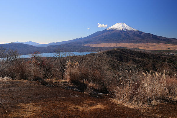 石割山から見た富士山