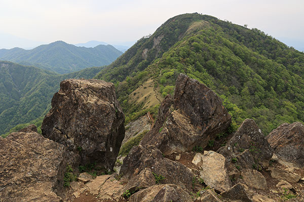 鬼ヶ岩から蛭ヶ岳