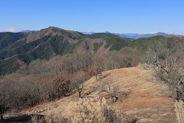 生藤山方面の眺め