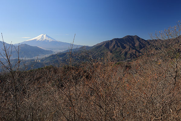 富士山と三ツ峠