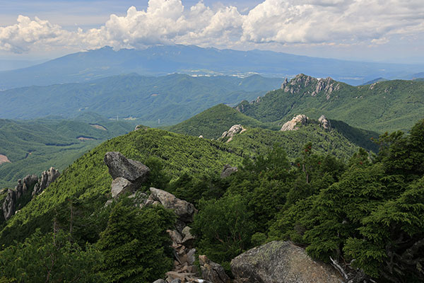 瑞牆山、八ヶ岳