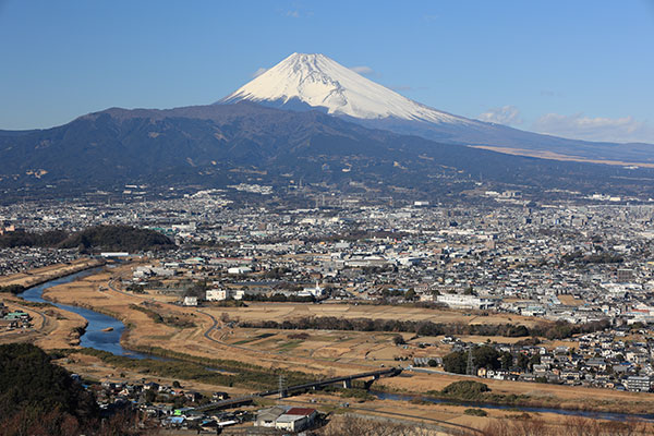 大嵐山からの富士