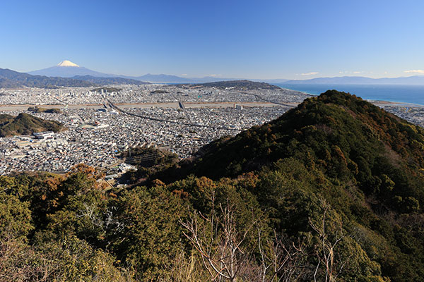 朝鮮岩からの眺め