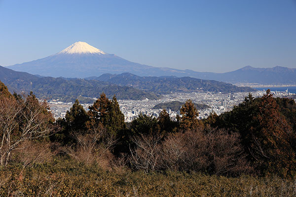 満観峰からの富士
