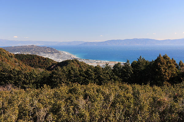 駿河湾と伊豆半島