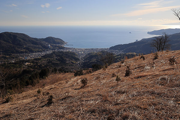 相模灘の眺め