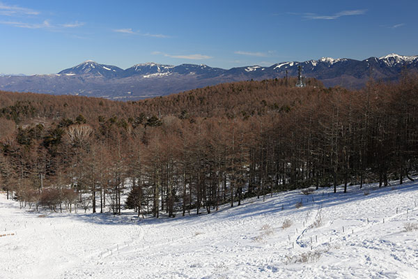 蓼科山と北八ツ